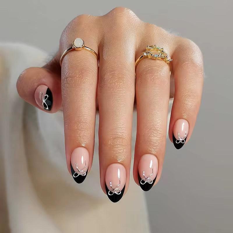 Bow Love- Acryluxe Press-on Nails