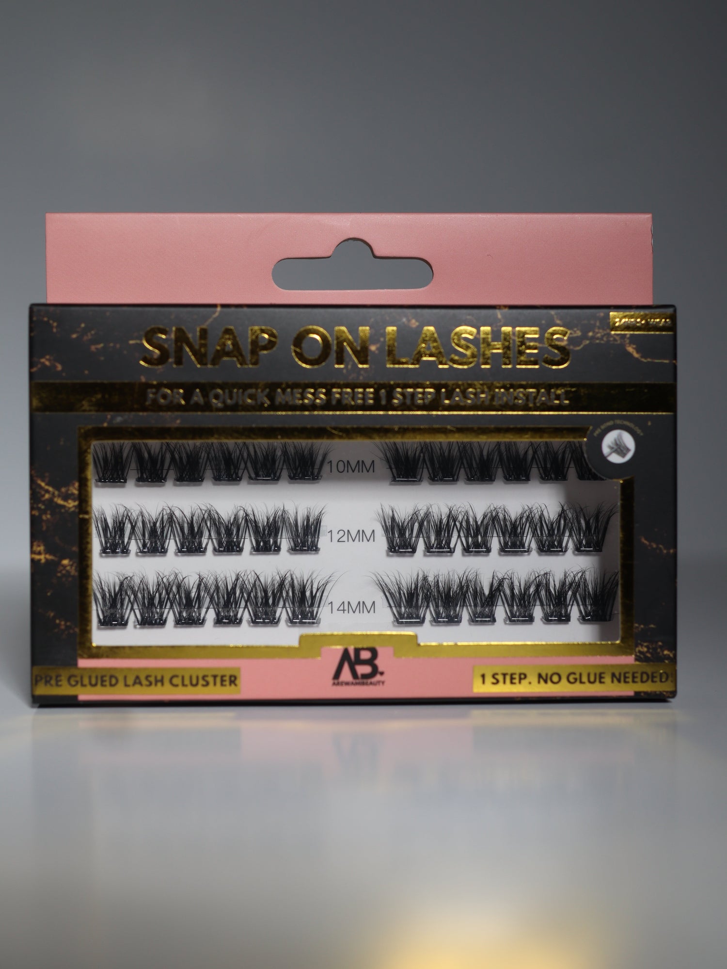Snap On Lashes-Self Adhesive pre-glued Lash cluster