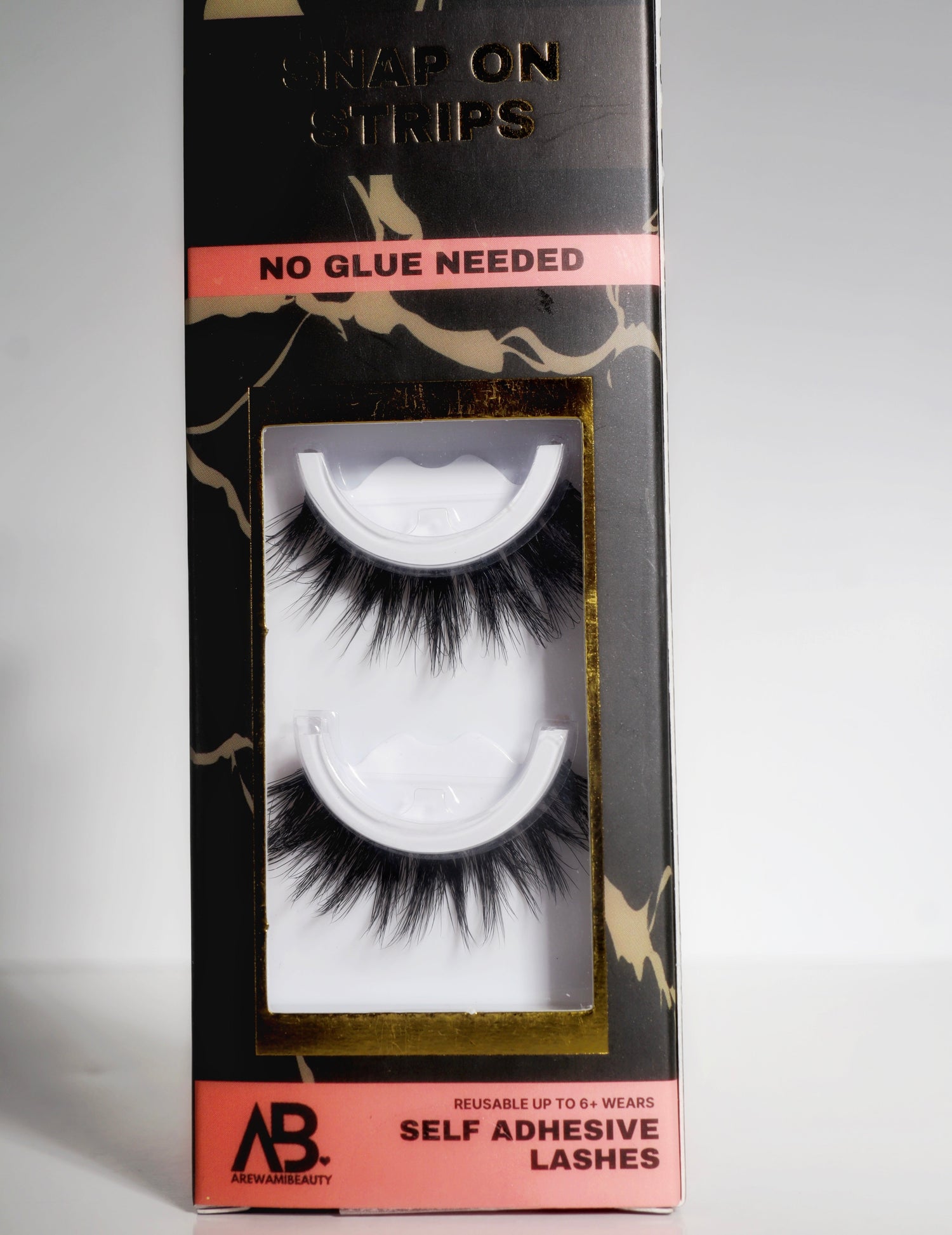 Snap On Strips- Self Adhesive pre-glued Strip Lashes