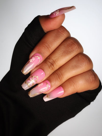 Girly pop- Press-on Nails