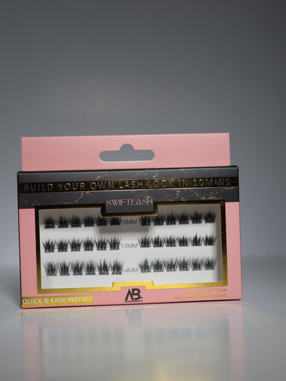 Swift Lash Cluster -AB-019 (Great for wispy natural look)