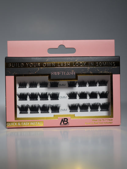 Swift Lash Cluster -AB-004 (Great for cat eye bold look)