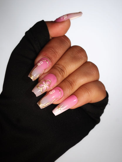 Girly pop- Press-on Nails