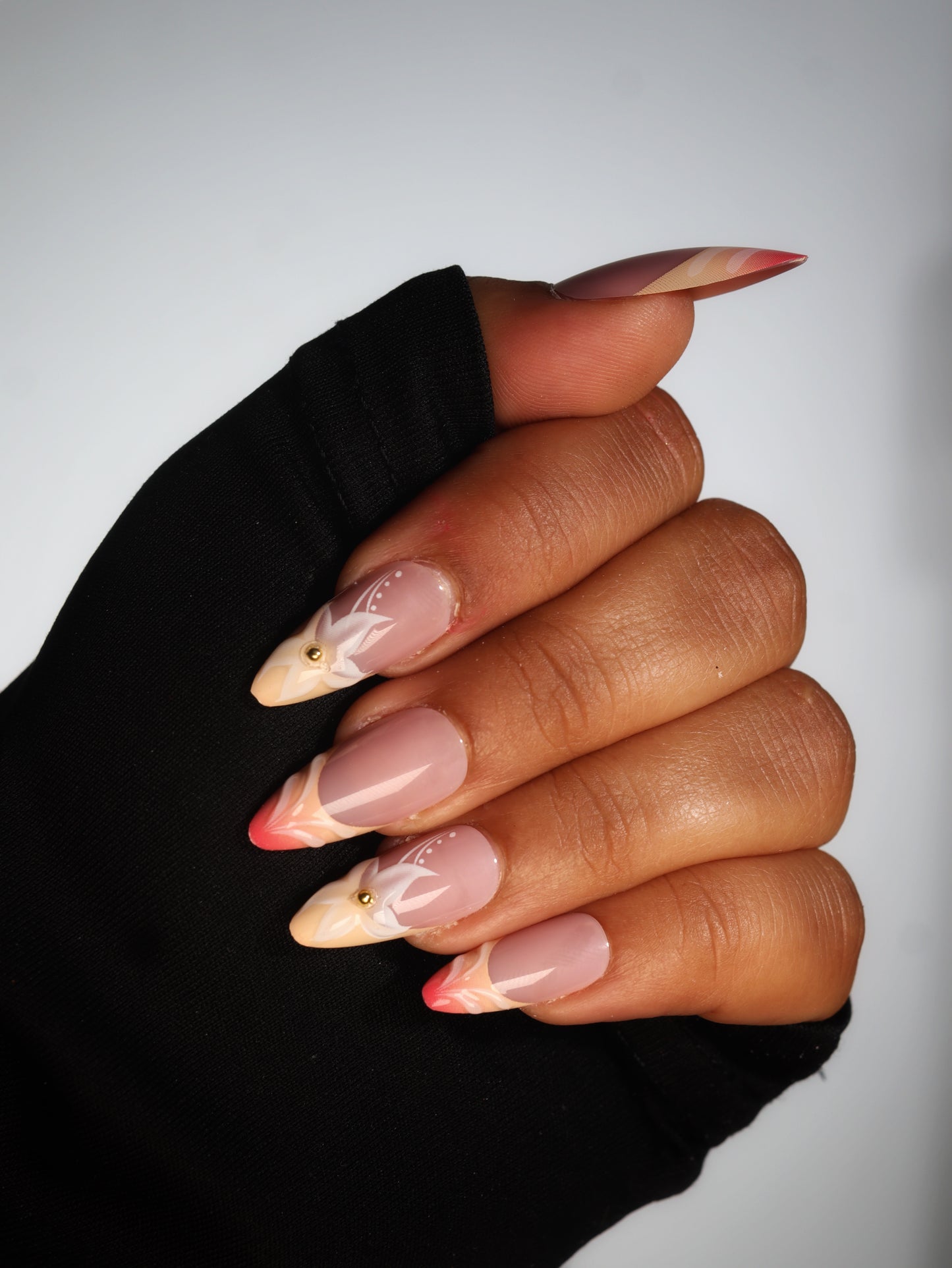 Tiara-Press-on Nails