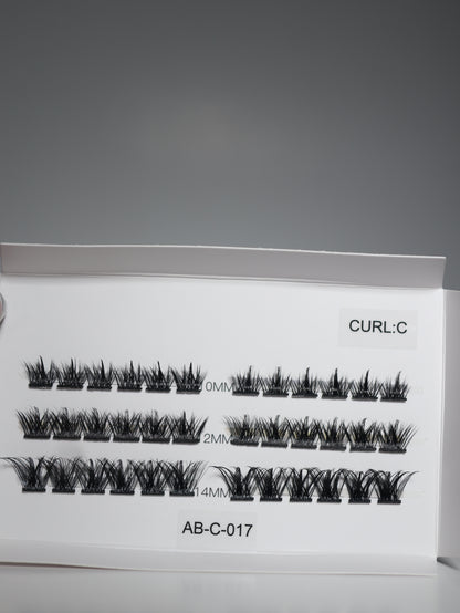 Swift Lash Cluster -AB-C-017 (Great for wispy look)
