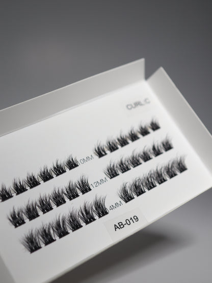 Swift Lash Cluster -AB-019 (Great for wispy natural look)