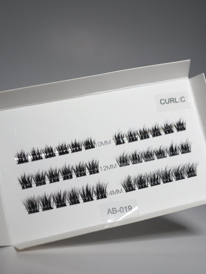 Swift Lash Cluster -AB-019 (Great for wispy natural look)