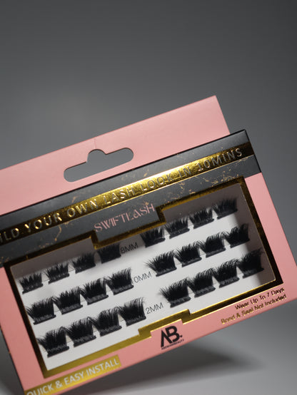 Swift Lash Cluster -AB-004 (Great for cat eye bold look)