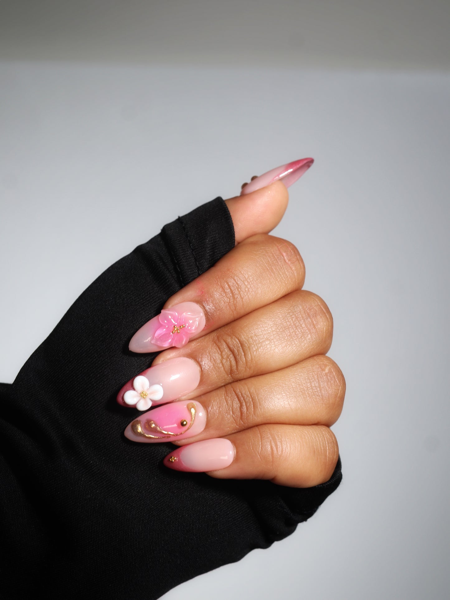 That Girl 🌸- Handmade Pop On Acrylic Press On Nails