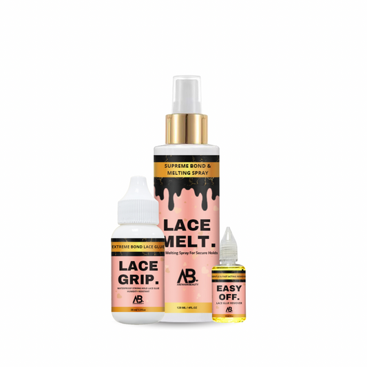 The Lace System Bundle- Lace Grip, Lace Melt & Easy off Lace remover
