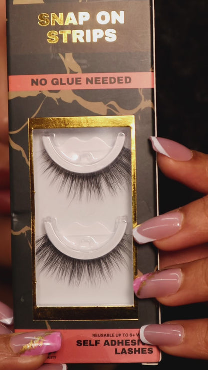 Snap On Strips- AB-SOS-10 (No glue needed)